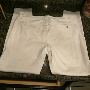 Joe white skinny jeans